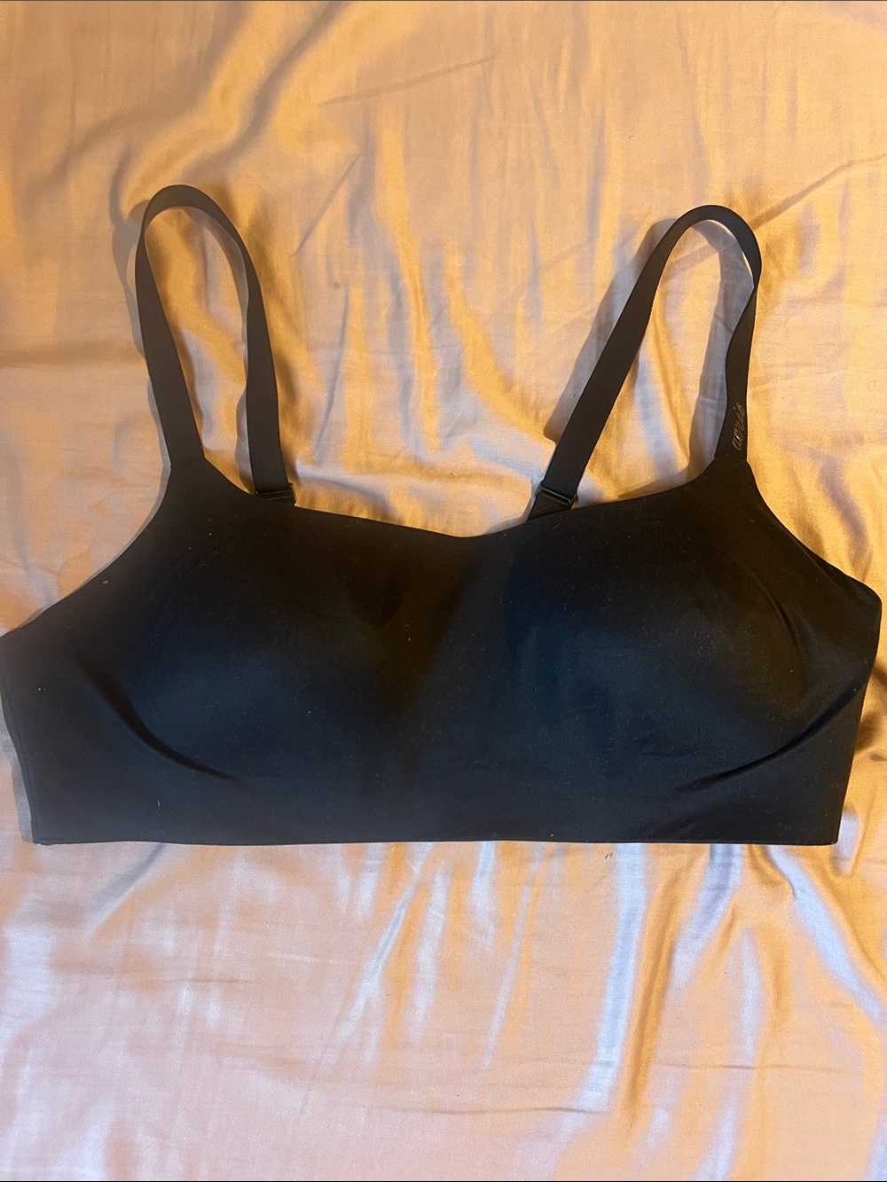 aerie Black Seamless Wireless Bralette